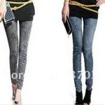 Ladies' Skinny Slim Elasti..