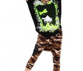 Yellow green color Bow dog t-shirt New stylish designer's t-shirts fashion clothing