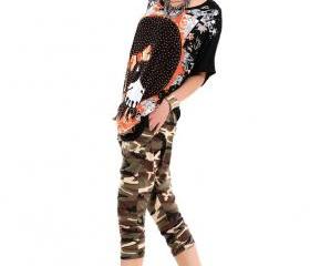 Orange Color Bow Dog T-Shirt New Stylish Designer's T-Shirts Fashion Clothing