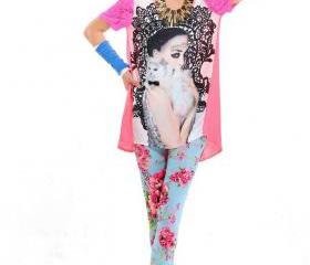 Rose color T-Shirt New Stylish Designer's T-Shirts Fashion Clothing