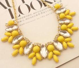 Jewelry Sapphire necklace A-324 fashion